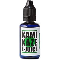 大容量 特大サイズ 【純国産】 電子タバコ リキッド KAMIKAZE E-JUICE スーパーハードメンソール 【 30ml 】