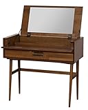 MASSTIGE DECO(マスティージ デコ) FIKA コンソールデスク ブラウン 40x90x79cm FK-01