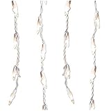 Brite Star 300 Count Icicle Lights with White Wire, Clear [並行輸入品]