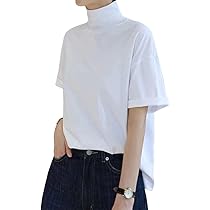☆*※様 ハイネック Tシャツ　サイドスリットプリーツスカパン　セット ハイネックTシャツ(綿100%・洗濯機OK)/やや長めの袖丈