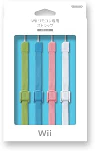 Wiiリモコン専用 ストラップ (4色セット)