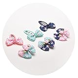 ベビー 子供用 前髪クリップ シンプルリボン ヘアピン 2枚組 色もランダム 人気な髪飾り