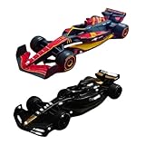 F1 マクドナルド コラボ レーシングカー モデル ラテンアメリカ 限定 1：43 フォーミュラ1 レーシングカー モデル f1 ミニカー 1/43 スポーツカー ダイキャストカー 完成品 (レッド) [並行輸入品]