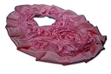 Caught Ya Lookin' Reversible Baby Bib, Roses, Pink/White by Caught Ya Lookin'