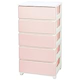 【送料無料】　【収納チェスト】　カラースタイルチェスト5段