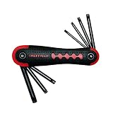 Sheffield Tools 58783 Folding Hex Key Set, 8-Piece [並行輸入品]