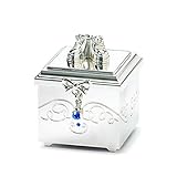 DEMDACO Birthstone Charm Keepsake Box, September by Demdaco