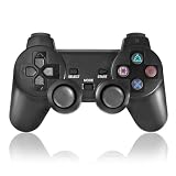 【K&SGAMER】PS2 無線 コントローラー プレイステーション2 対応 アナログコントローラ (ブラック)