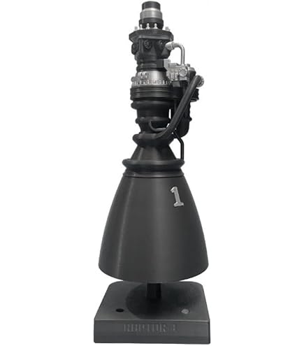 Amazon.co.jp: スペースX ラプター3 エンジンモデル - 1:10スケール