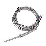 50mm　Kタイプ 熱電対センサー　-100°C to 1250°C　プローブ3M