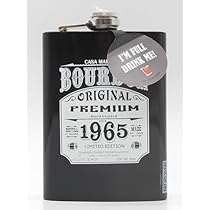 Amazon.co.jp: Casa Maestri Bourbon Whiskey Flask Bottle, 40 Degree