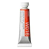 ホルベイン 透明水彩絵具 5ml W016 カドミウム レッド オレンジ