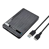 2.5インチ USB3.0 SSD ボックス ハードディスクケース 外付けケース ツール取り付け USB ケーブル