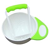 ノーブランド品 　全4色　手動　キッズ　フード　フルーツ　離乳食調理器具　ハンドル　研削ボウル　ロッド - グリーン