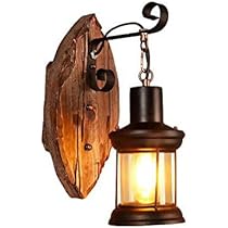 Amazon.co.jp : Xwyun 和風 木製 シャンデリア LED 室内照明