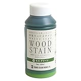 ターナー色彩 水性ウッドステイン 家具・木工製品用絵の具 100ml モスグリーン WOODJW1-30