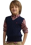 Ralph Lauren(ラルフローレン)ワンポイントコットンベスト(Navy) 9M [Baby Product] [Baby Product]