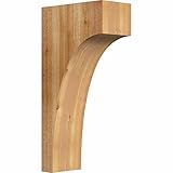 Ekena Millwork cor04 X 06 X 06hun00rdf Huntington Rough Sawnコーベルの 12"D x 24"H COR06X12X24HUN00RWR 1