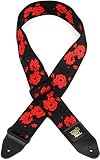 【正規品】 ERNIE BALL 5335 ギターストラップ JACQUARD STRAP TANGO ROSE ジャカード・ストラップ タンゴ・ローズ