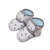 Tovadoo ベビーシューズ スリッポン 新生児 多色 星柄 可愛い 室内 出産祝い 出産準備 0-6ヶ月 10cm