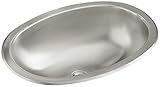 Sterling S1201-0 Entertainment/Lavatory 16-3/4-inch by 11-3/4-inch Top-mount/Under-mount Single Bowl