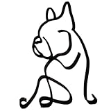 犬の置物 フレンチブルドッグ インテリア 庭 おしゃれ 雑貨 ワイヤーアート かわいい犬 オブジェ (フレンチブルドッグ)