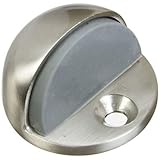 Stanley National N325-621 Stanley Hardware Floor Door Stop - Solid Brass In Satin Nickel by Stanley 