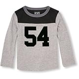 THE CHILDREN'S PLACE(ザ・チルドレンズプレイス) ロングスリーブカラーブロックスポーツグラフィックトップ トップス長袖Tシャツ 3歳【並行輸入】