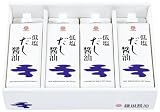 鎌田醤油 低塩だし醤油500ml 4本入