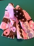 Pacifier Blanket (Butterfly Pink) by Soothie, fleece