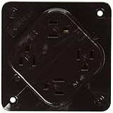 Hubbell HBL415 4-Plex Receptacle 15 amp 125V 5-15R Brown [並行輸入品]