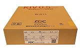 FDC(フジクラ・ダイヤケーブル) 電気機器用ビニル絶縁電線 KIV KIV 0.5SQ 黄 200m