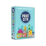 AEG & Flatout Games | Point City - 家族全員のための都市構築カードゲーム | 習得しやすい | クイックプレイ | 対象年齢10歳以上 | 1~4人用