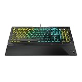 ROCCAT Vulcan Pro 光学 RGB ゲーミングキーボード フルサイズ US 英語配列モデル 静音 リニア(オプティカル) 国内正規品 ドイツデザイン ROC-12-536