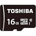 TOSHIBA microSDHCカード 16GB Class10 UHS-I対応 (最大転送速度40MB/s) MSDAR40N16G