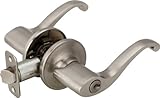 Legend 809110 Scroll Style Lever Handle Entry Front Door Knob Leverset Lockset, US15 Satin Nickel Fi