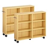 押入れ収納 2個組み 〔幅20cm〕 収納ボックス ケース 棚 ラック おしゃれ 押入れ キャスター付 ナチュラル