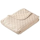 西川 両面 敷きパッド カラリ シングルサイズ 綿100％ リバーシブル ウォッシャブル 7009 ロイヤルベージュ[30]93861 シングル