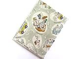 【正規ライセンス品】 11ぴきのねこ #5, 綿麻混生地 布, 100cm x 約110cm カットクロス, 綿麻混（コットン80％ リネン20％） 日本国内プリント加工 カラー：カーキ, 2022年の夏にリリースしたロングセラー 入園・入学用のグッズ製作にも最適。（L111-5B）