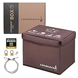 cononaca box 宅配ボックス [ 防水 屋外 保冷 保温 ] 折り畳み 宅配box 宅配便 置き配 ブラウン