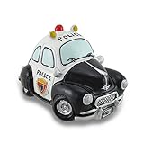 ヴィンテージLook Police Car Coin Bank手描き
