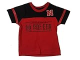 Nebraska CornhuskersコロシアムInfant " Go Bigレッド" SSクルーネックTシャツ( 3 – 6 M )