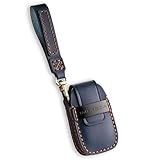 【LEXLEY 新型キーケース 登場】スバル インプレッサ GH系 GU系 専用 革 キーケース レザー キーカバー キーホルダー スマートキーケース IMPREZAロゴ付 カスタムキーケース（ブルー）