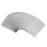 Kicode シルバーアルミ フォイルマイラーパッケージバッグ 真空ホームシーラー食品キッチン収納ポーチ