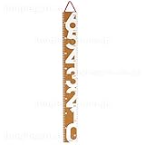 身長計 コルク素材 nico ベビー キッズ用身長計 ホワイト