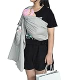 CUBY 新商品・（調整可能）ベビースリング　抱っこひも　高品質　ベビー　キャリー　プレゼントの良品（多色で選択） (杏色)