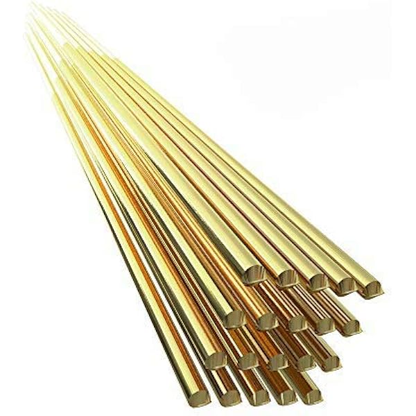 KKmoon 20PCS Brass Welding Brazing Rods 