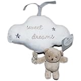 Carter's（カーターズ） 知育おもちゃベビーカーにつけられる男女兼用テディベアメロディ内蔵ラトルギフトビー,くまぬいぐるみ,クマオモチャ