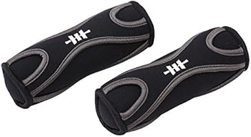 HOMETRY(ホームトライ) ソフトウォーキング ダンベル ブラック&times;グレー 0.5kg&times;2個 加圧トレーニングPCCS STATION監修 T006