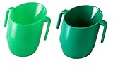 Doidy Cupバンドル – Green Sparkles ANDソリッドグリーン – 2 Items Supplied ( dispatchedからUK )